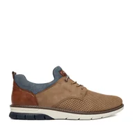 Półbuty męskie - Półbuty Rieker 14450-64 Beżowy - miniaturka - grafika 1