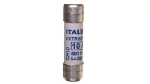 ETI Wkładka-topikowa-ultraszybka-CH10UQ-10A-600V 2625007 - Bezpieczniki elektryczne - miniaturka - grafika 1