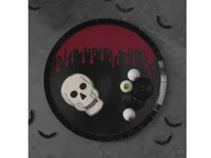 Halloween - Zakrwawione talerzyki na Halloween - 25 cm - 8 szt. - miniaturka - grafika 1