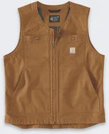 Kamizelki męskie - Bezrękawnik Carhartt Montana Duck Brown - miniaturka - grafika 1