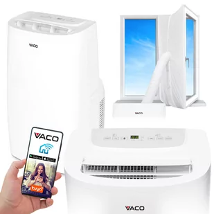 Vaco Klimatyzator przenośny 4,5kW - Klimatyzatory - miniaturka - grafika 1