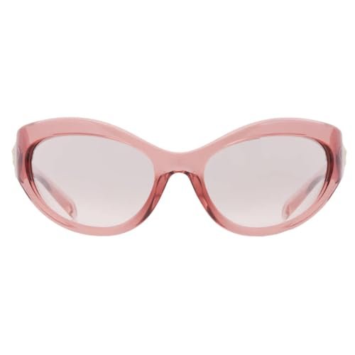 Okulary przeciwsłoneczne 4485 by Versace, 53228z - różowe - jasnobrązowe lustro srebrne grad