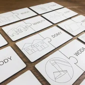 Pomoce naukowe - Puzzle wyrazowe cz.2 - Colorado - miniaturka - grafika 1