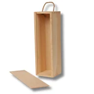 Gadżety do domu - Drewniana skrzynka na wino - miniaturka - grafika 1