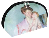 Kosmetyczki, organizery i kuferki - Kosmetyczka Śpiące niemowlę Mary Cassatt - miniaturka - grafika 1