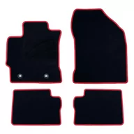 Dywaniki samochodowe - OCC DESIGN Dywan Na Zamówienie Toyota Auris (2013-Obecny) 5Pz Ribete Czerwony - miniaturka - grafika 1
