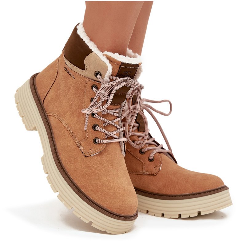 Ocieplane Trapery Damskie O'NEILL BENICIA WOMEN HIGH Camel/36