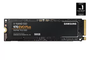 Samsung Electronics Polska Dysk SSD Samsung 970 EVO Plus MZ-V7S500BW 500GB M.2 - Dyski SSD - miniaturka - grafika 1