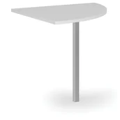 Inne meble biurowe - Dostawka narożna do biurek PRIMO, 800 mm, biały - miniaturka - grafika 1