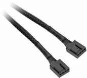 Modding - Watercool 4-pinowy przedłużacz PWM męski na męski czarny - 90cm - miniaturka - grafika 1