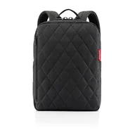 Plecaki - Plecak Classic Backpack M Rhombus Black, 13 L, Reisenthel - Empik - miniaturka - grafika 1