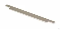 Zawiasy, okucia i inne akcesoria - Uchwyt meblowy krawędziowy Linear 347 Aluminiowy Srebrny - miniaturka - grafika 1