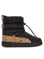 Śniegowce damskie - Puma Śniegowce Snowbae Wns Animal Flair 402654 01 Czarny - miniaturka - grafika 1