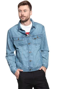 LEE RIDER JACKET MĘSKA KURTKA JEANSOWA OAKWOOD LIGHT L89ZLJXA-M - Kurtki męskie - miniaturka - grafika 1