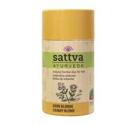 Farby do włosów i szampony koloryzujące - Sattva Natural Herbal Dye for Hair naturalna ziołowa farba do włosów Dark Blonde 150g - miniaturka - grafika 1