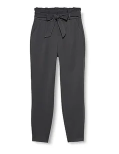 VERO MODA Vmlucca Hr Paperbag spodnie damskie, Szare paski do przypinania, XXL x 34L - Spodnie damskie - miniaturka - grafika 1