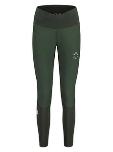 Maloja Legginsy funkcyjne "ArayaM" w kolorze zielonym - Spodnie sportowe damskie - miniaturka - grafika 1