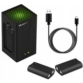 Akcesoria do Xbox - Ładowarka + 2X Akumulator Do Pada Pad Xbox X / S / One / Sa5617 - miniaturka - grafika 1