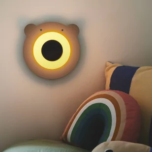 Nordlux Kinkiet Bruna Bear z kablem i wtyczką - Lampy ścienne - miniaturka - grafika 1