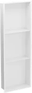 Półki łazienkowe - Mexen X-Wall-R półka wnękowa z kołnierzem i półką 90 x 30 cm, biała - 1920903010S - miniaturka - grafika 1