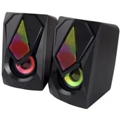 Głośniki komputerowe - Esperanza Led Rainbow Boogie 2.0 USB EGS102 - miniaturka - grafika 1