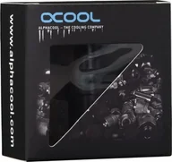 Chłodzenie wodne - Alphacool Alphacool icicle quick release coupling G1/4 IG - Deep Black black matt - miniaturka - grafika 1