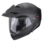 Kaski motocyklowe - Kask Szczękowy Scorpion ADX-2 Matowy CzarnyL - miniaturka - grafika 1