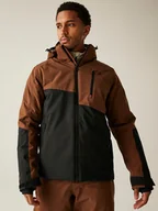 Kurtki narciarskie - Dare 2b Kurtka narciarska "Halfpipe III" w kolorze jasnobrązowo-czarnym - miniaturka - grafika 1