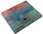 Podkładki pod mysz - Podkładka Impresja, wschód słońca Claude Monet 36x29cm - miniaturka - grafika 1