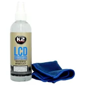 Kosmetyki samochodowe - Płyn do mycia wyświetlaczy LCD 250 ml K2 - miniaturka - grafika 1