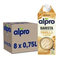 Napoje roślinne - Alpro Barista Napój owsiano-sojowy Wanilia zgrzewka 8 x 750 ml - miniaturka - grafika 1