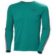 Męska koszulka Helly Hansen Lifa Active Stripe Crew Rozmiar: L / Kolor: zielony