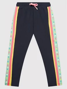 Little Marc Jacobs Spodnie dresowe W14278 S Granatowy Regular Fit - Spodnie i spodenki dla chłopców - miniaturka - grafika 1