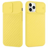 Etui i futerały do telefonów - Pokrowiec Do Apple iPhone 11 PRO MAX Etui w Żółty Mat Ochrona kamery TPU Obudowa Case Cover Cadorabo - miniaturka - grafika 1