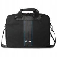 Torby na laptopy - Torba BMW BMCB15COMPVSKL 16" czarny/black Nylon Blue Stripe - miniaturka - grafika 1