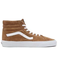 Trampki męskie - Buty Vans Pig Suede Sk8-Hi VN0005U9TBN1 - brązowe - miniaturka - grafika 1