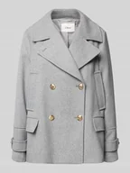 Płaszcze męskie - Kurtka wełniana o kroju regular fit z dwurzędową listwą guzikową - miniaturka - grafika 1