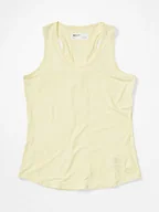 Koszulki i topy damskie - Marmot Damski Aura Tanktop, Yellow Mist, M - miniaturka - grafika 1