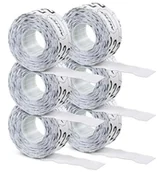 Cenówki - Etykiety etykietowe SATO Judo (26 x 16 mm, 2-wierszowe, 6000 sztuk, białe, trwałe, etykiety cenowe - miniaturka - grafika 1