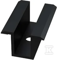 Akcesoria do kolektorów i fotowoltaiki - Klema środkowa czarna (K-05-CZ) - miniaturka - grafika 1