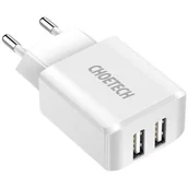 Ładowarki do telefonów - CHOETECH Ładowarka sieciowa CHOETECH C0030 Biały - miniaturka - grafika 1