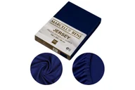 Prześcieradła - Marcell Bene Prześcieradło MB Jersey 220x200+30cm granatowy - miniaturka - grafika 1