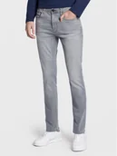 Spodnie męskie - Blend Jeansy Jet 20707721 Szary Slim Fit - miniaturka - grafika 1