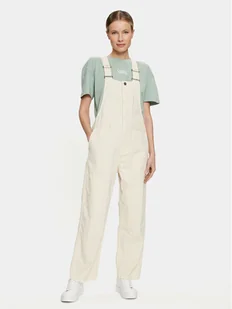 Vans Ogrodniczki Stryker Overall VN000G9S Beżowy Regular Fit - Spodnie damskie - miniaturka - grafika 1