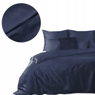 Pościel - Komplet pościeli 140x200 pościel jednokolorowa satynowa antyalergiczna - miniaturka - grafika 1