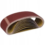 Materiały ścierne - Polax Taśma szlifierska 75 x 457 mm Pas bezkońcowy P40 - 10 szt - miniaturka - grafika 1
