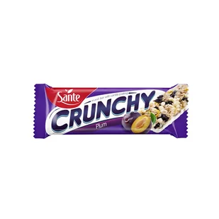 Baton Crunchy - 25g - Plum Yoghurt - Batony proteinowe - miniaturka - grafika 1