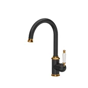 Baterie kuchenne - QUADRON Bateria RACHEL czarny mat/miedź 3623504_BLMPVDC1 - miniaturka - grafika 1