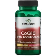 Witaminy i minerały dla sportowców - SWANSON Koenzym Q10 200mg + toko 20mg-(60 kap) 777 - miniaturka - grafika 1