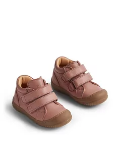 Buciki dla niemowląt - Wheat Skórzane buty "Ivalo" w kolorze jasnróżowym do nauki chodzenia - grafika 1